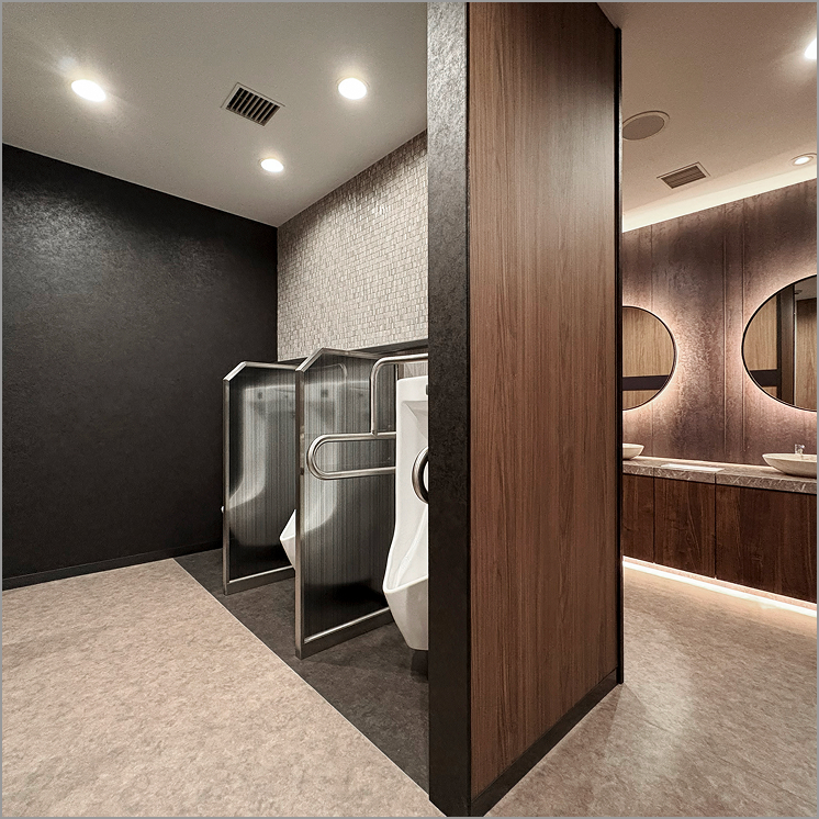 テラッソ姫路　男子トイレ